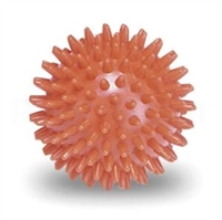 Massagebold med pigge på Ø6 cm i orange